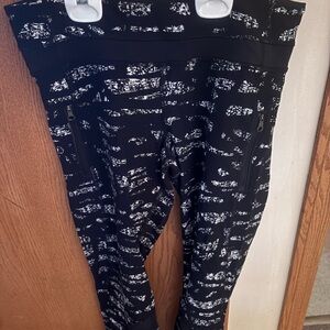 Lululemon Athletica Black and White Joggers